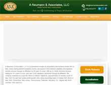 Tablet Screenshot of neumannassociates.com